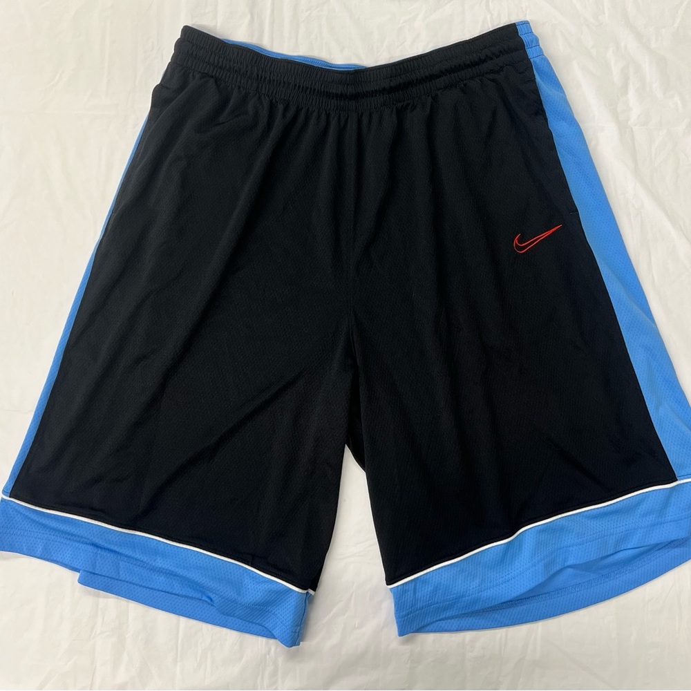 NIKE Mens DRI-FIT Basketball Full Court Press Shorts Black SIZE 3XL Y2k